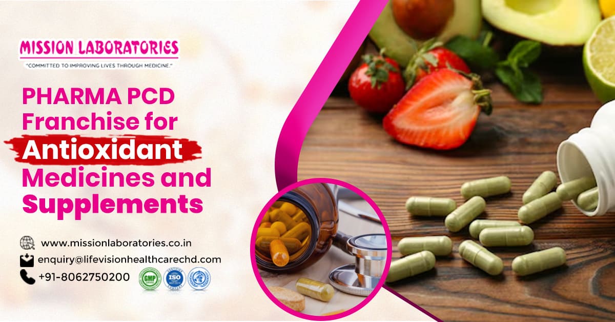 PCD Pharma Franchise for Antioxidant Medicines